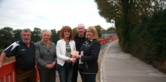 Delight at finish of Kilworth footpath