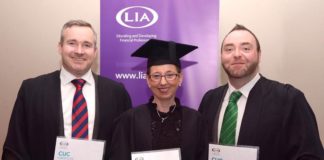 Local recipients at LIA Credit Union Awards