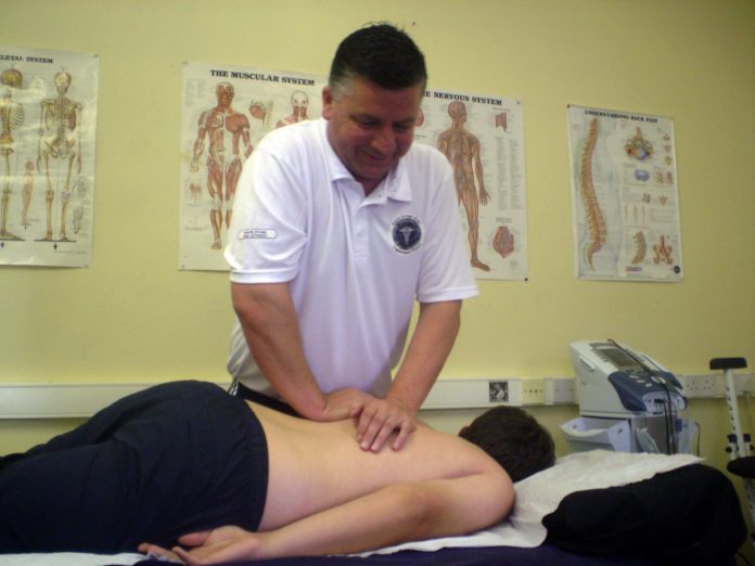 Dave Pyne from Pyne Sports and Injury Clinic Fermoy.