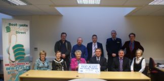 McCarthy Insurance Group sponsor text alert signs