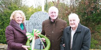 Conna salutes those who rose in 1916