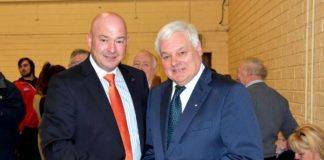 Frank O’Flynn makes tracks for the Seanad