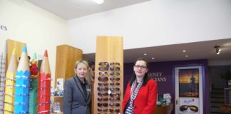 Feeney Opticians celebrating five years in business in Fermoy