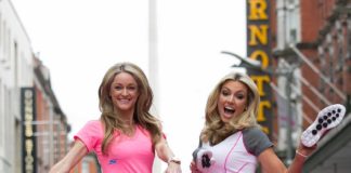 Storm Keating and Rosanna Davison ask Irish women to “walk this way” to support the Marie Keating Foundation