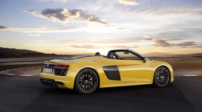 New Audi R8 Spyder V10 debuts at the New York International Auto Show