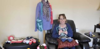 Anne is hooked on crochet