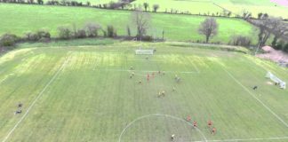 Valley Rangers FC vs Mogeely FC • Drone Footage • DJI Phantom 4 Professional