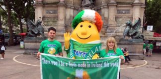 Who’s taking Mr. Tayto to France?