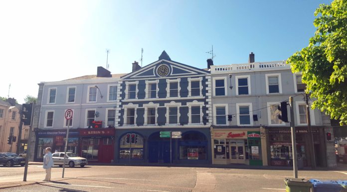 Buildings in Pearse Square get paint makeover