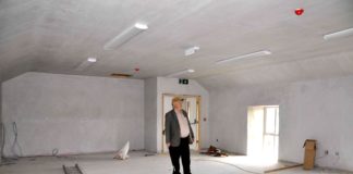 Forrest Hall building making great progress