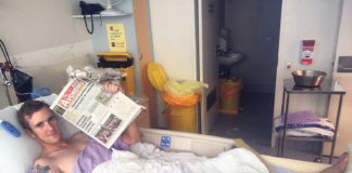 Locals rally around Oz burns victim