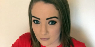 Michelle preparing for 10,000ft skydive in support of MS Ireland