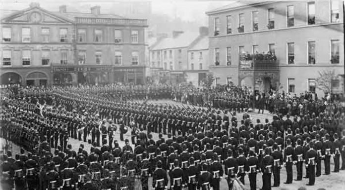 Walking through Fermoy, the past is far away and yet very close to hand