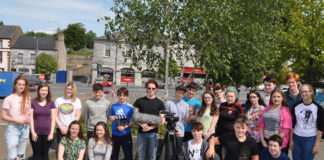 Budding young film-makers create a scene in Mitchelstown