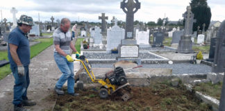 Kilcrumper cemetery works continue apace