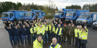 Kilworth Camp sees deployment of French crew to assist in Ophelia