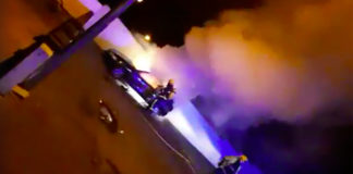 Car burnt out at Ard Mhuillinn on Hallowe’en night