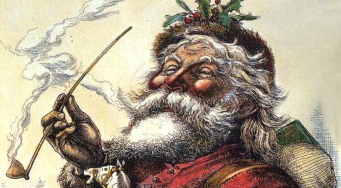 Visiting Santa’s grave on Christmas Eve