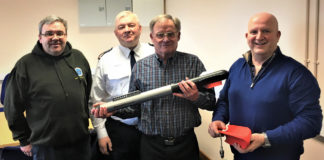 Interpreting side scan sonar at Blackwater Search and Recovery Unit