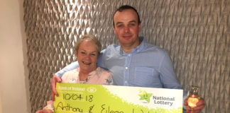 Joy for Glanmire mother and son as deceased father’s lucky numbers come up trumps