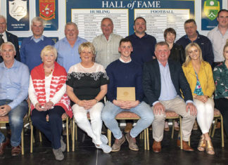 Conor Sweeney wins senior footballer of the year