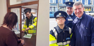 Adam and Alan become gardai for a day