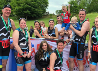 A family triathlon at Lough Cutra Castle