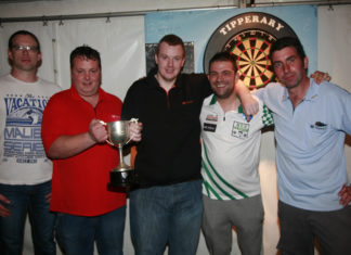 Keenly contested darts final in Araglin