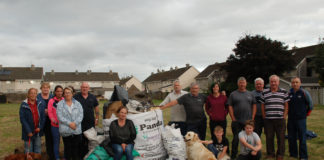 Beechfield residents big clean up