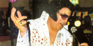 Kieran keeping the memory of Elvis alive