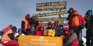 Locals conquer Kilimanjaro