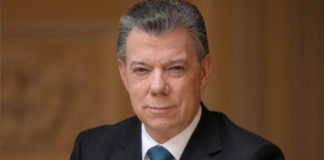 President Juan Manuel Santos of Colombia wins Tipperary Peace Award