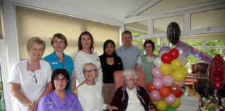 Kitty O’Riordan, 1918 – 2018, and still going strong