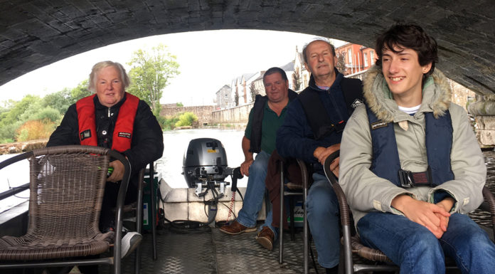 One more flood could take out Fermoy Weir. And that’s the end of the Wheelyboat