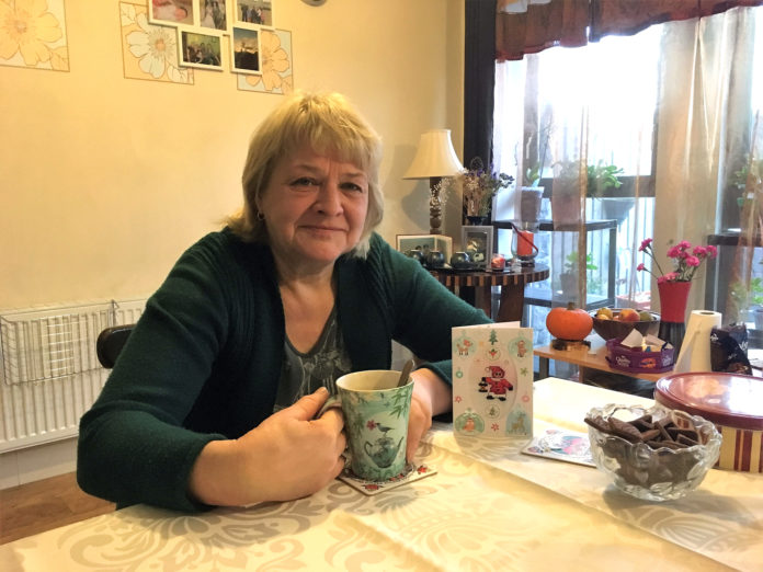 Latvian native Eugenija Belokova at home in Mitchelstown.