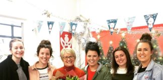 Surprise visit for Muinteoir Marian on the day of her retirement