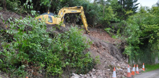 Protesters halt works at Galty Castle