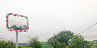 Safety mirror re-instated in Tallow