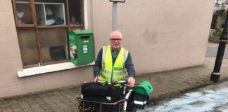 Lismore’s postman Joe hangs up his hat