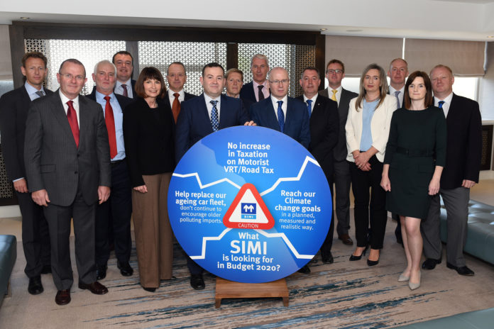 SIMI and leading Car Manufacturers call for no increases in VRT for Budget 2020