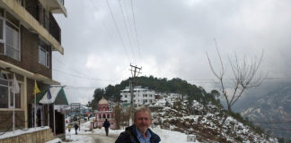 A Winter wonderland in India