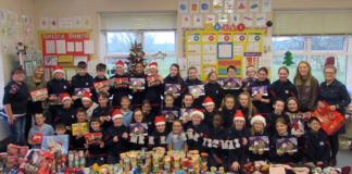 ‘Handbags for the Homeless’ collection – a huge success for Scoil Mháirtín!
