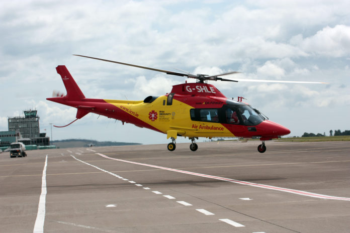 ICRR Air Ambulance. (Picture: Paul Daly)