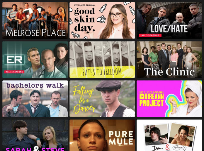 RTE Player Boxsets Web Stock