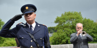 Moving tribute locally to slain Garda Horkan