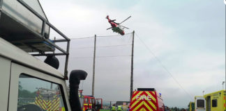 Major rescue operation in Kilworth for injured walker
