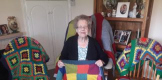 Sheila’s handywork benefits homeless and Blankets of Hope