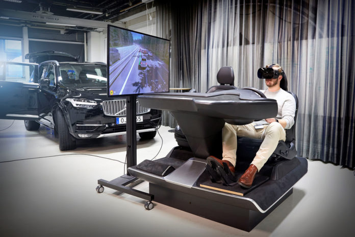 Volvo Cars “ultimate driving simulator” uses latest gaming t