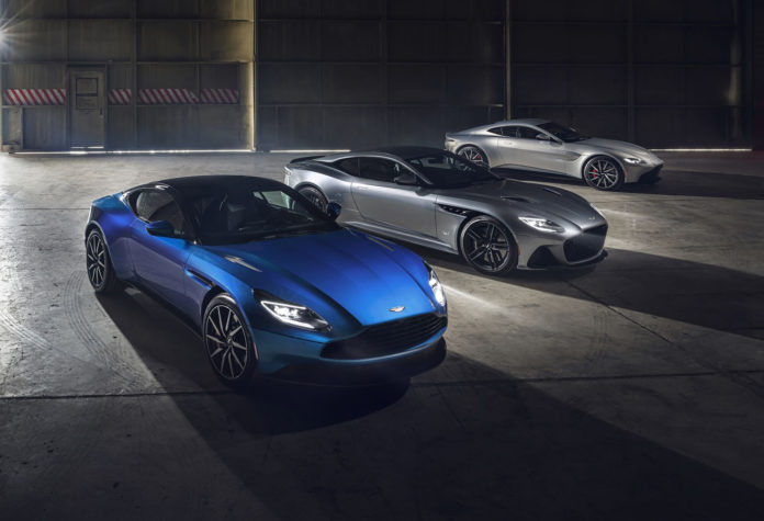 Aston Martin DB11, DBS and Vantage.
