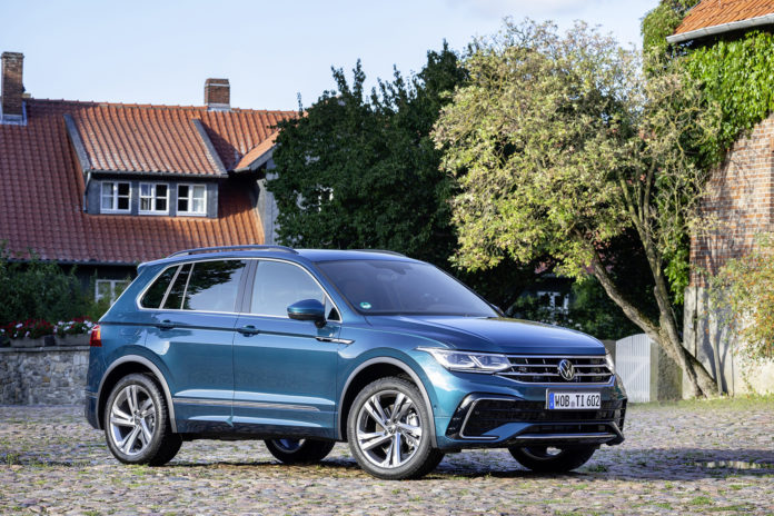 Volkswagen Tiguan R-Line.